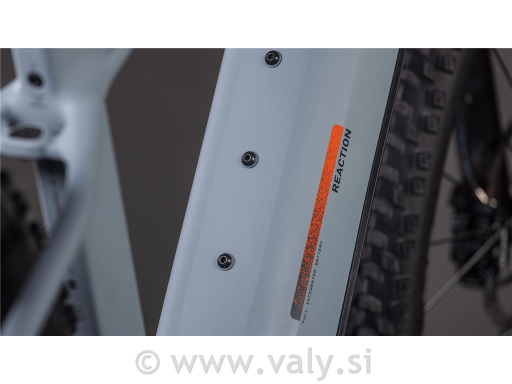 Cube kolo Reaction Hybrid RACE 800 siva (vulcan´n´orange)