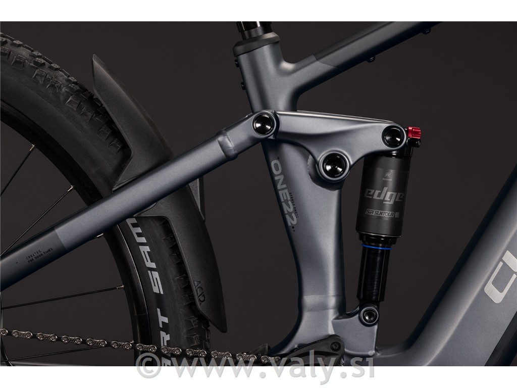 Cube kolo Stereo Hybrid ONE22 PRO siva (slabgrey´n´chrome)