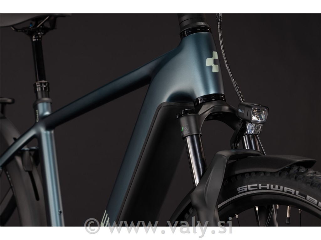 Cube kolo Nuride Hybrid Pro 800 temno modra -deepteal´n´blue