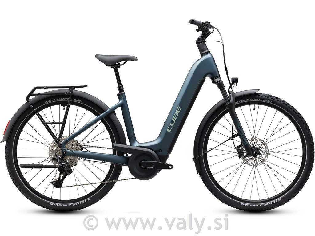 Cube kolo Nuride Hybrid Pro 800 EE temno modra