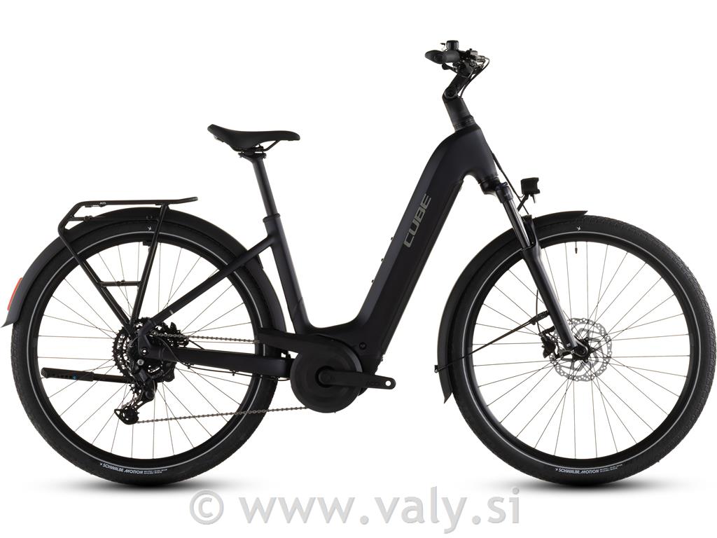 Cube kolo Nuride Hybrid One 600 EE črna (coal´n´chrome)