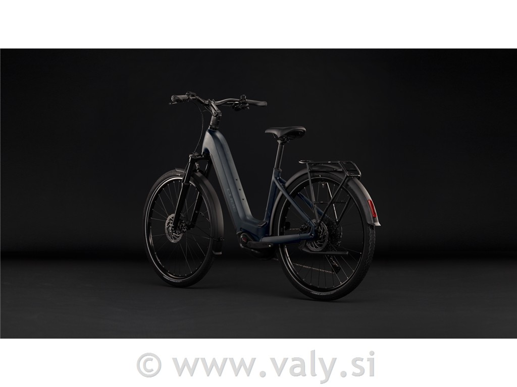 Cube žensko električno kolo Touring Hybrid ONE 600 siva