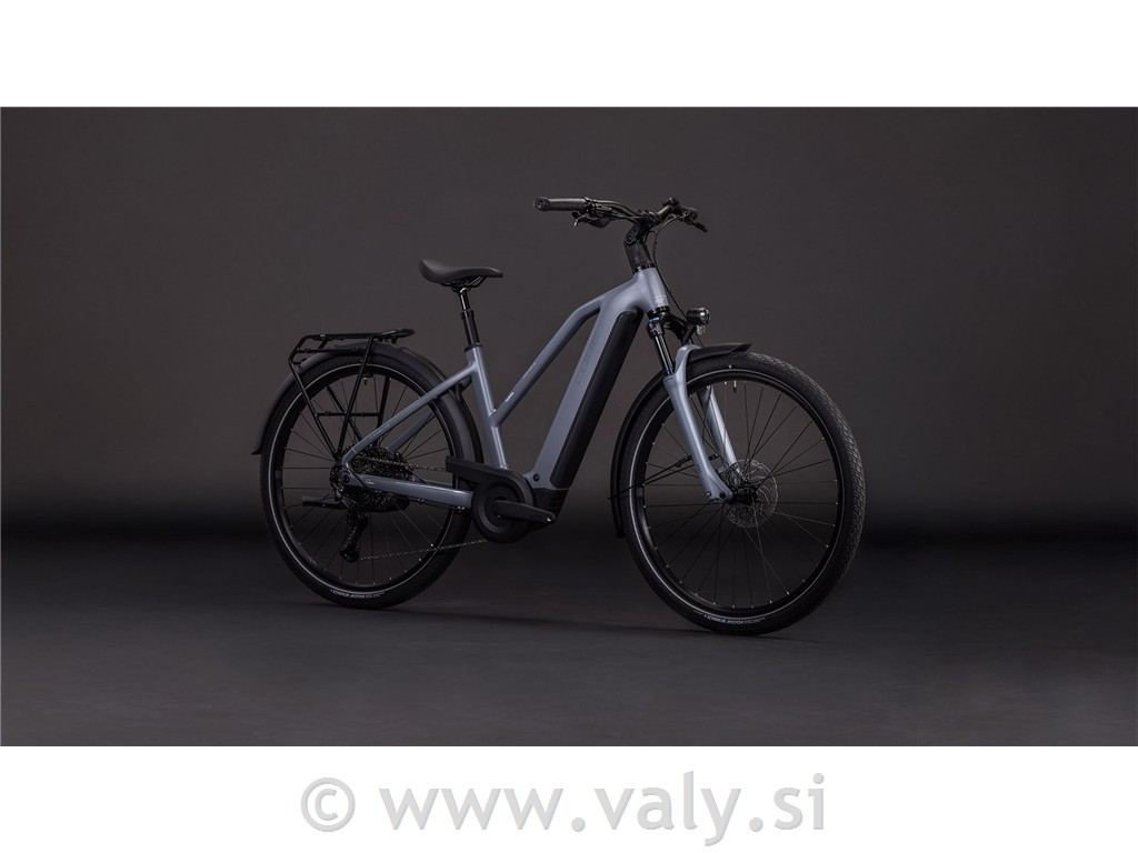 Cube žensko električno kolo Touring Hybrid PRO 800 siva