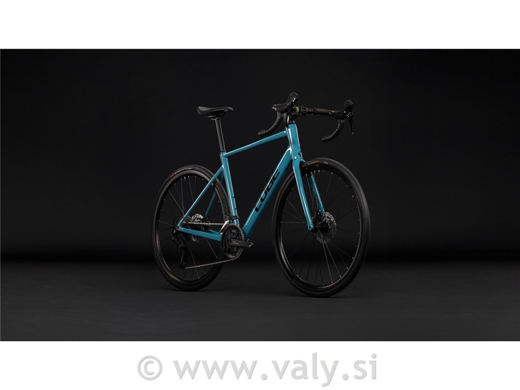 Cube cestno kolo Attain Pro svetlo modra (surfblue´n´black)