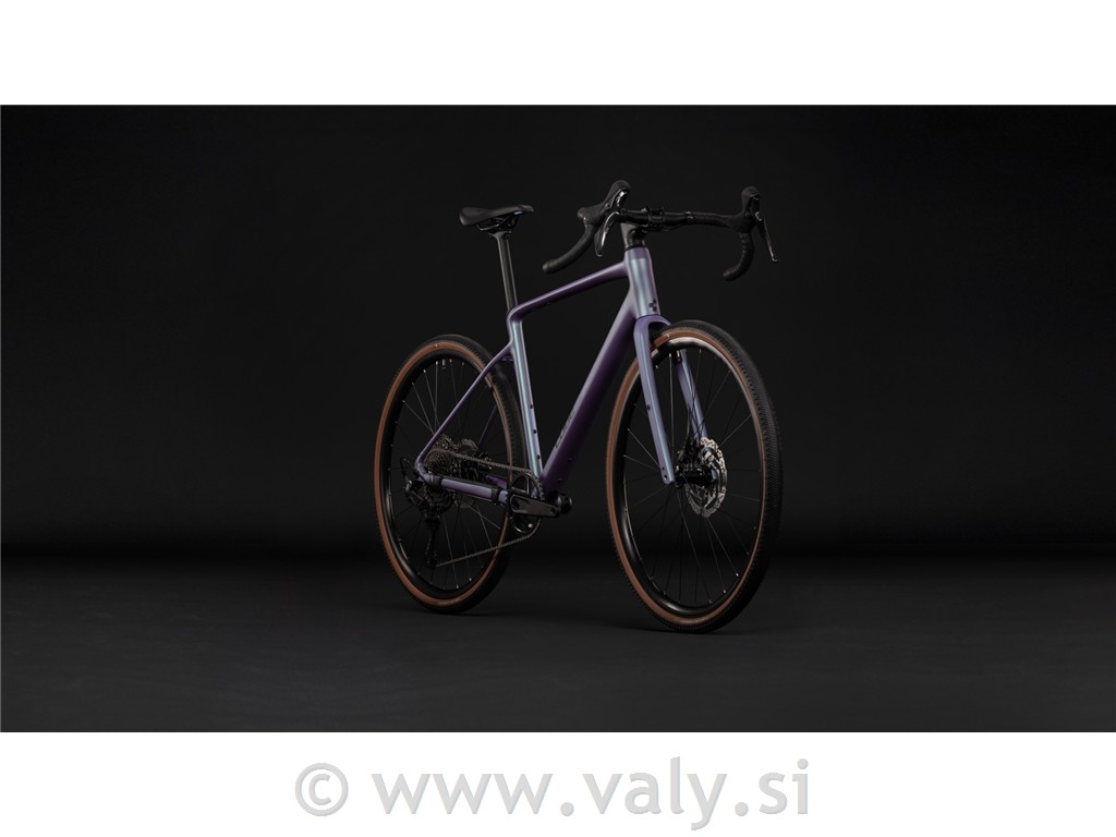 Cube gravel kolo Nuroad Pro vijolična (mysticpurple´n´black)