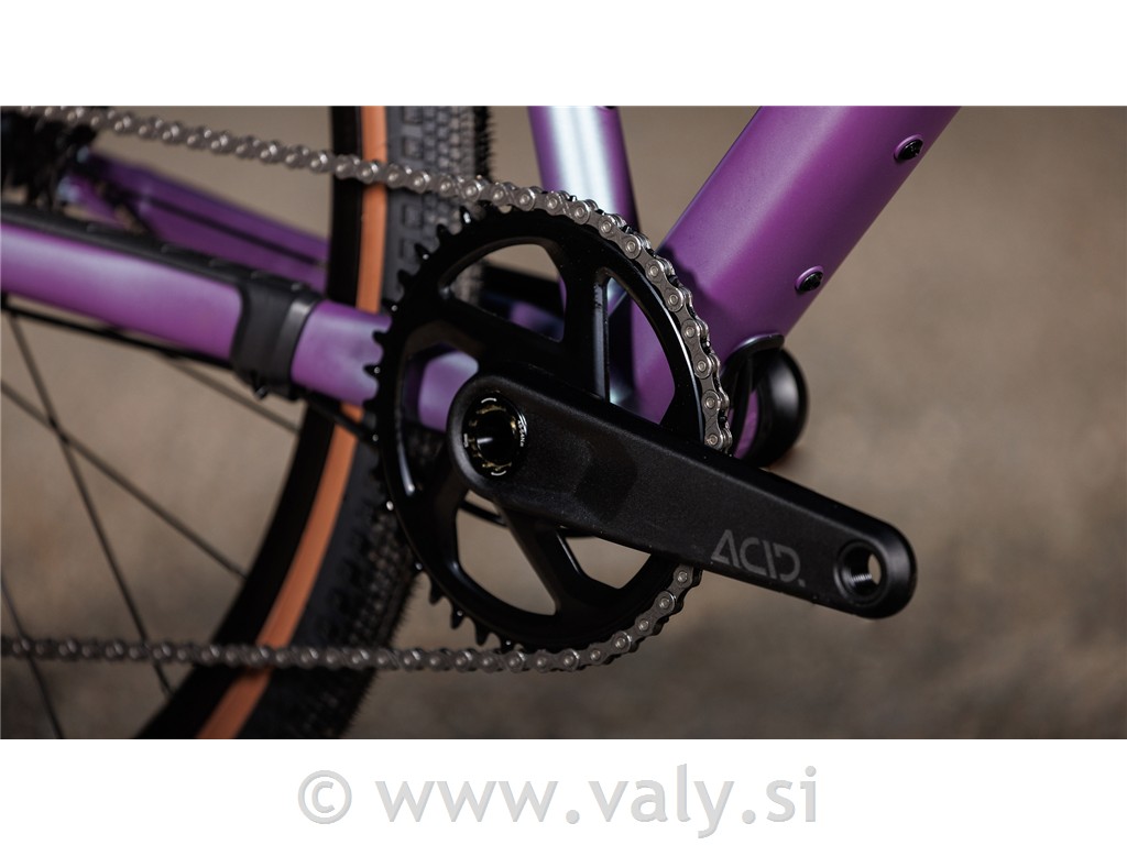 Cube gravel kolo Nuroad Pro vijolična (mysticpurple´n´black)