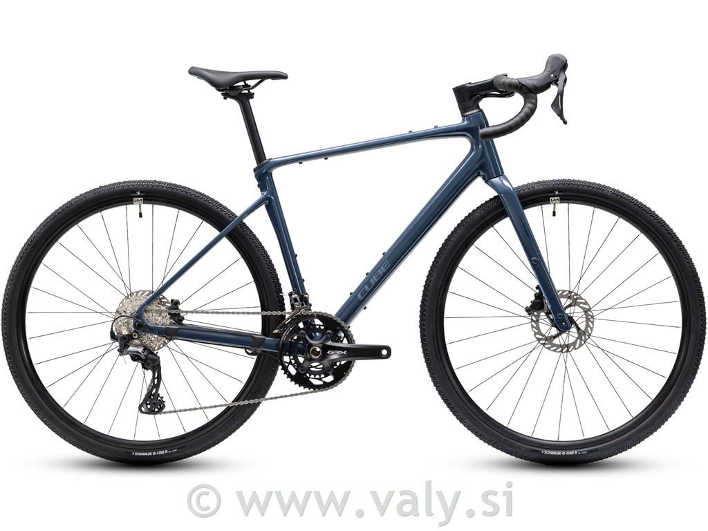 Cube gravel kolo Nuroad Race modra (inkgrey´n´grey)