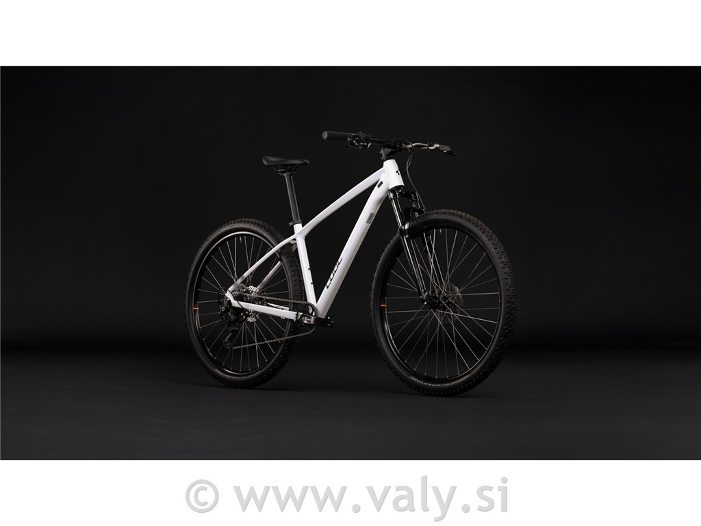 Cube gorsko kolo AIM ONE bela (metallicwhite´n´black)
