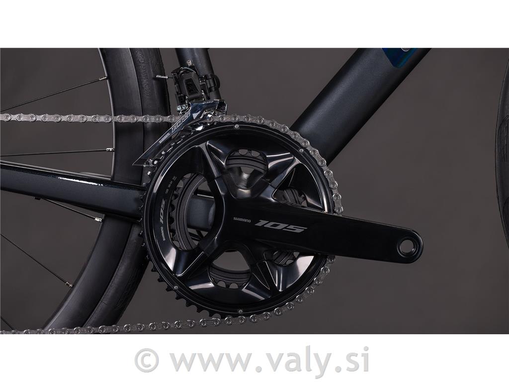 Cube cestno kolo Attain SLX črna (coal ´n´ prism)