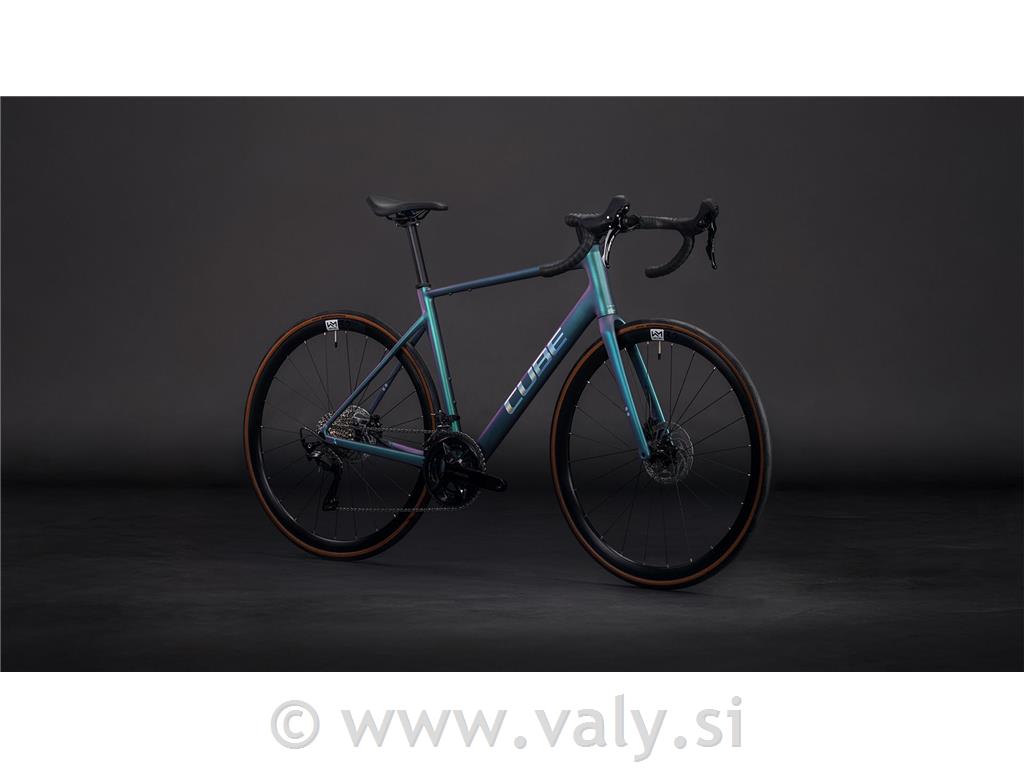 Cube cestno kolo Attain SLX (smaragdgrey´n´prism)