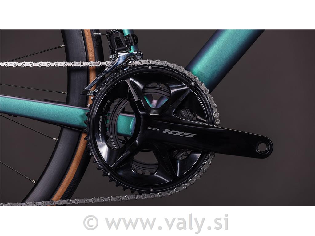 Cube cestno kolo Attain SLX (smaragdgrey´n´prism)
