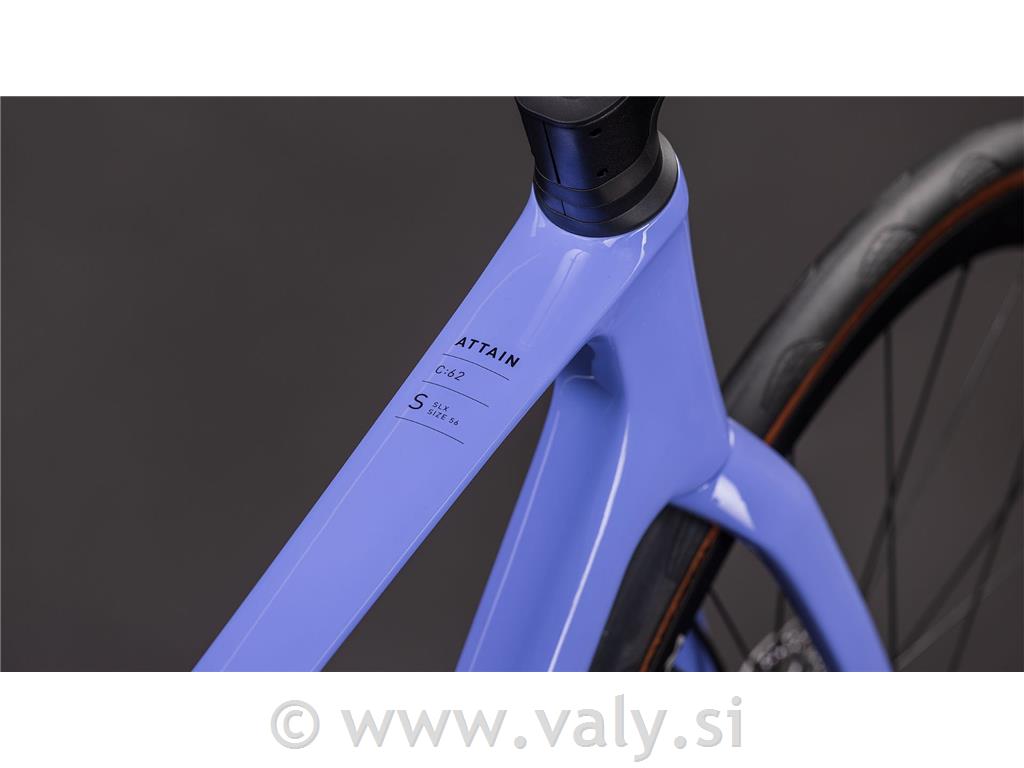 Cube cestno kolo Attain C:62 SLX lila (lucidlilac´n´black)