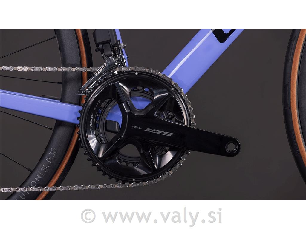 Cube cestno kolo Attain C:62 SLX lila (lucidlilac´n´black)