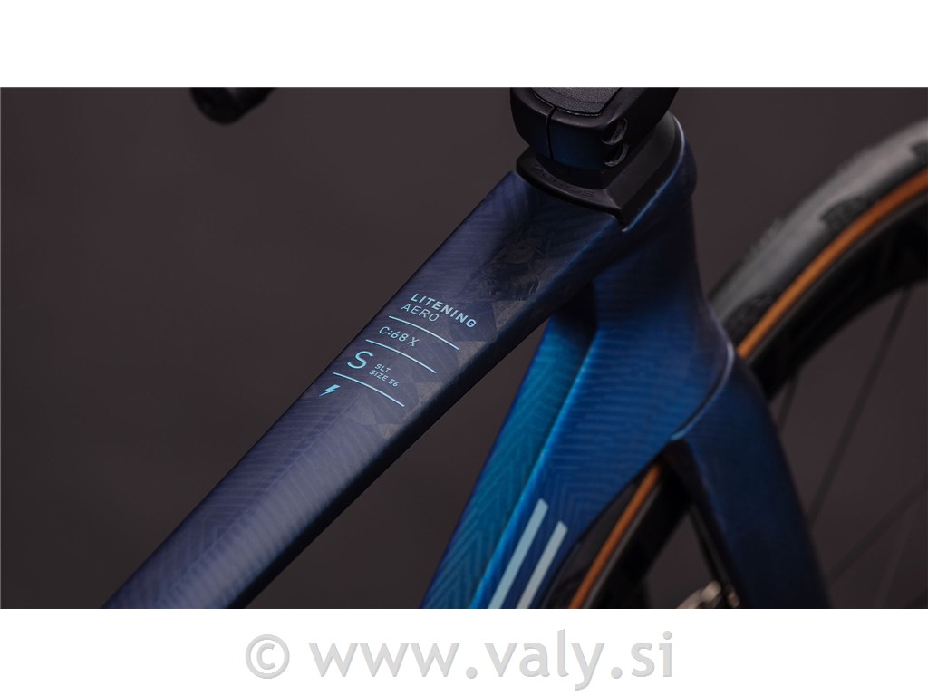 Cube cestno kolo Litening Aero C:68X SLT atlantisgrid´n´ice