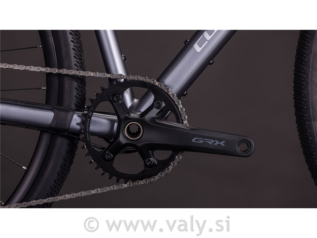 Cube gravel kolo Nuroad SLX (pepelnato siva) ashgrey´n´grey