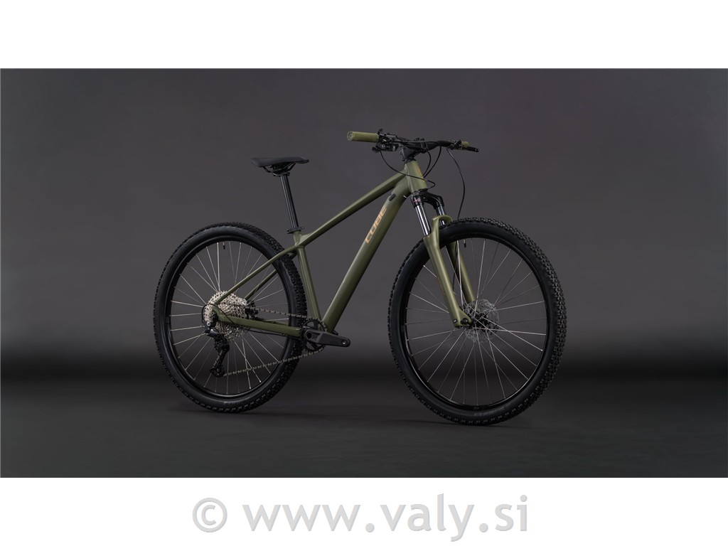 Cube gorsko kolo AIM SLX olivno zelena (dustolive´n´gold)