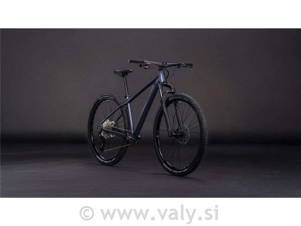 Cube gorsko kolo REACTION SLX siva (metallicgrey-n-black)