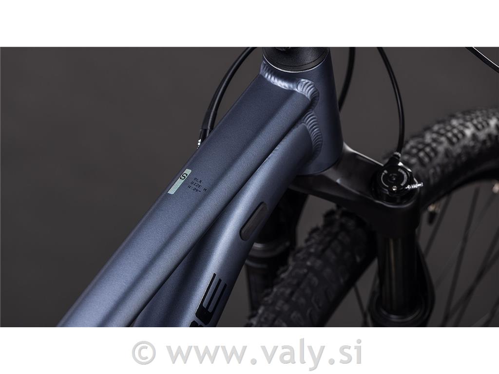 Cube gorsko kolo REACTION SLX siva (metallicgrey-n-black)