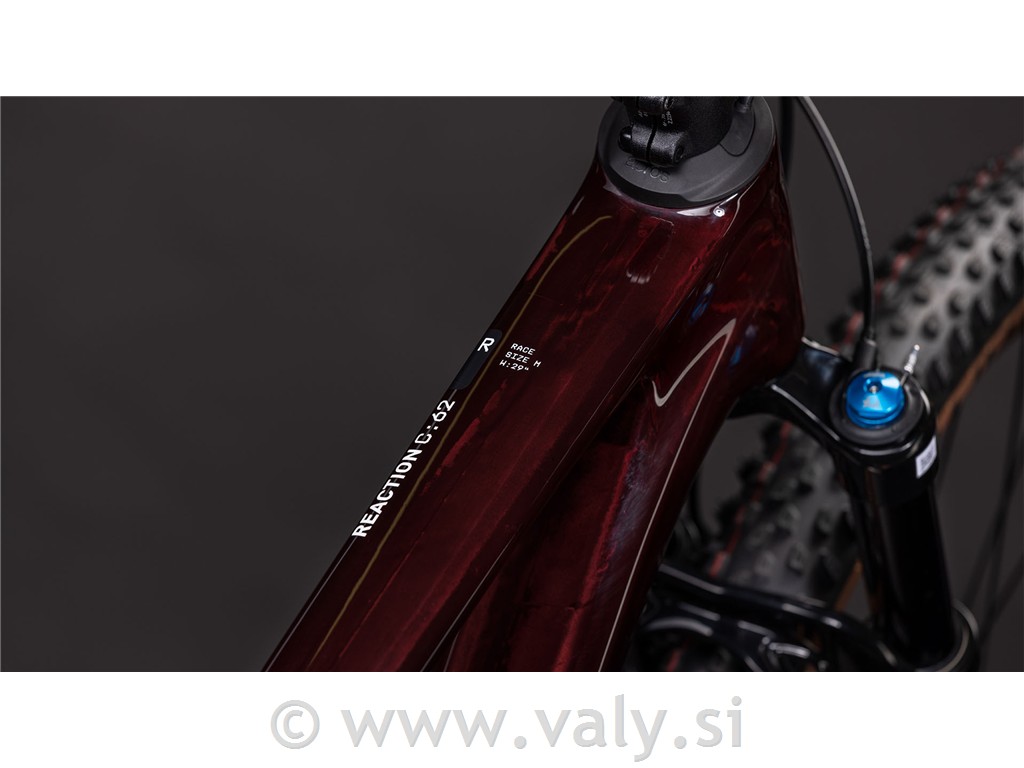 Cube gorsko kolo REACTION C:62 Race rdeča - bela