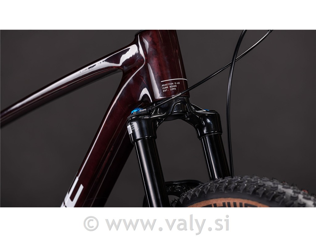 Cube gorsko kolo REACTION C:62 Race rdeča - bela