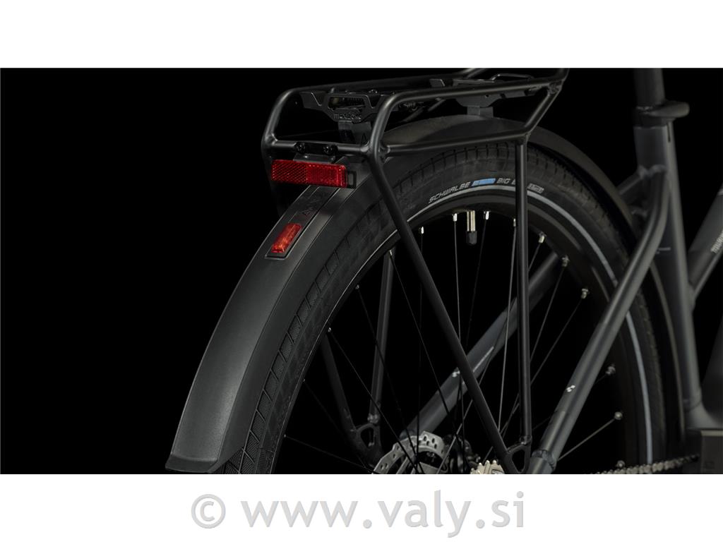 Cube žensko električno kolo Touring Hybrid ONE 625 siva