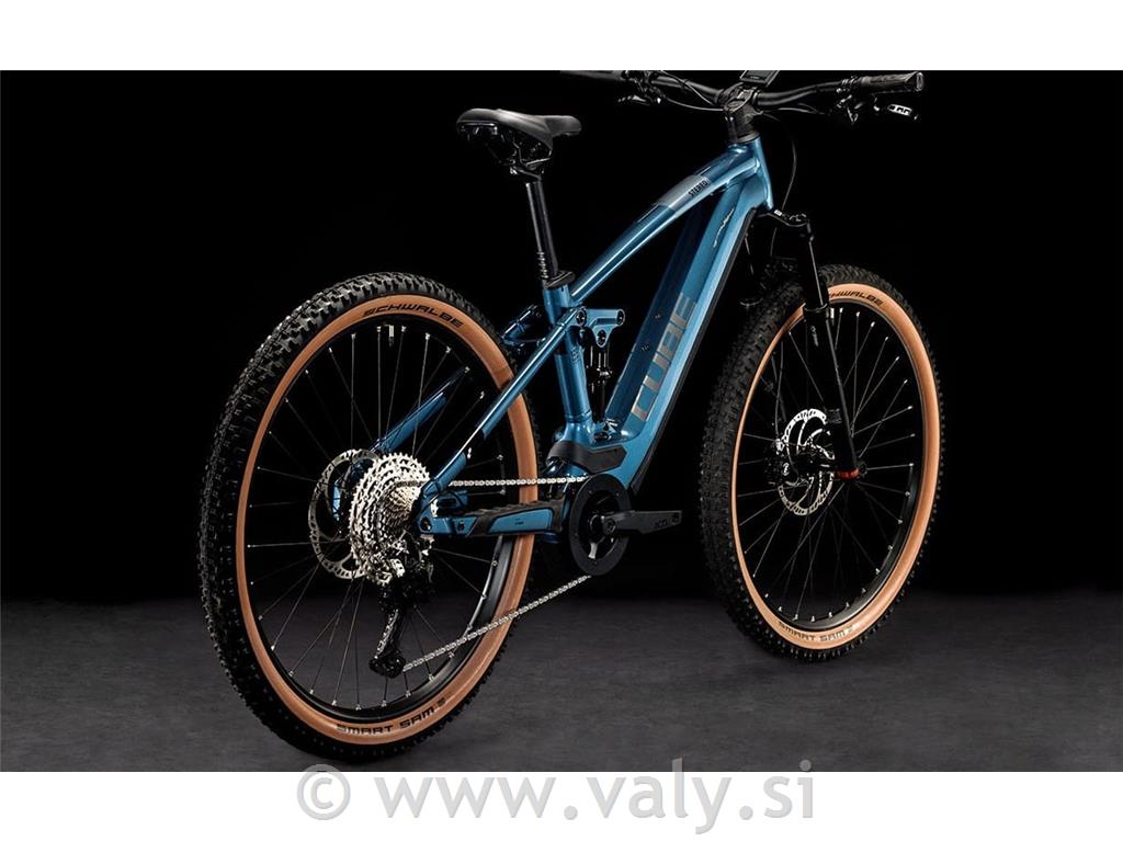 Cube električno gorsko kolo STEREO HYBRID 120 Race 750 modra