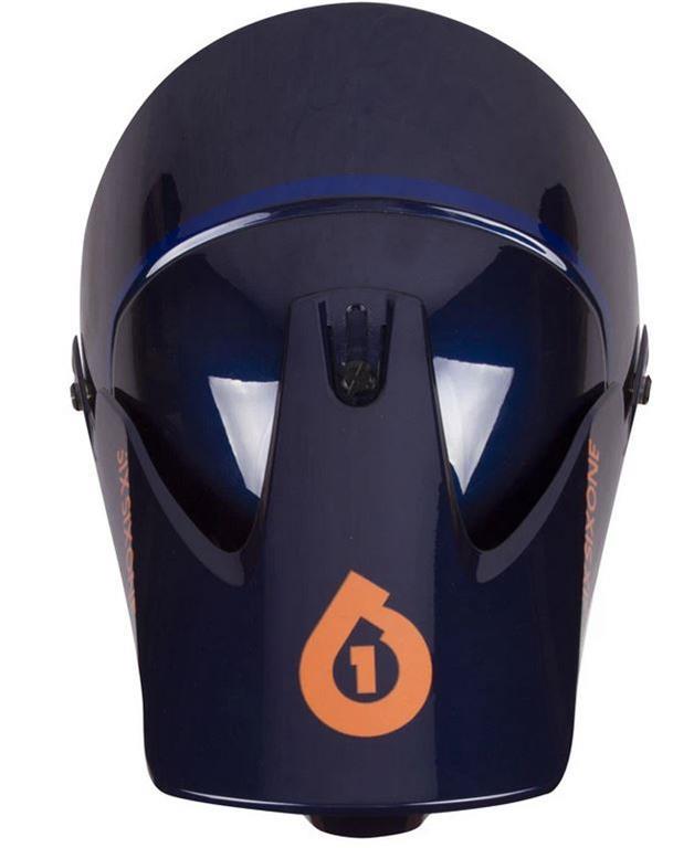 661 full face čelada Reset Midnight Copper modra oranžna