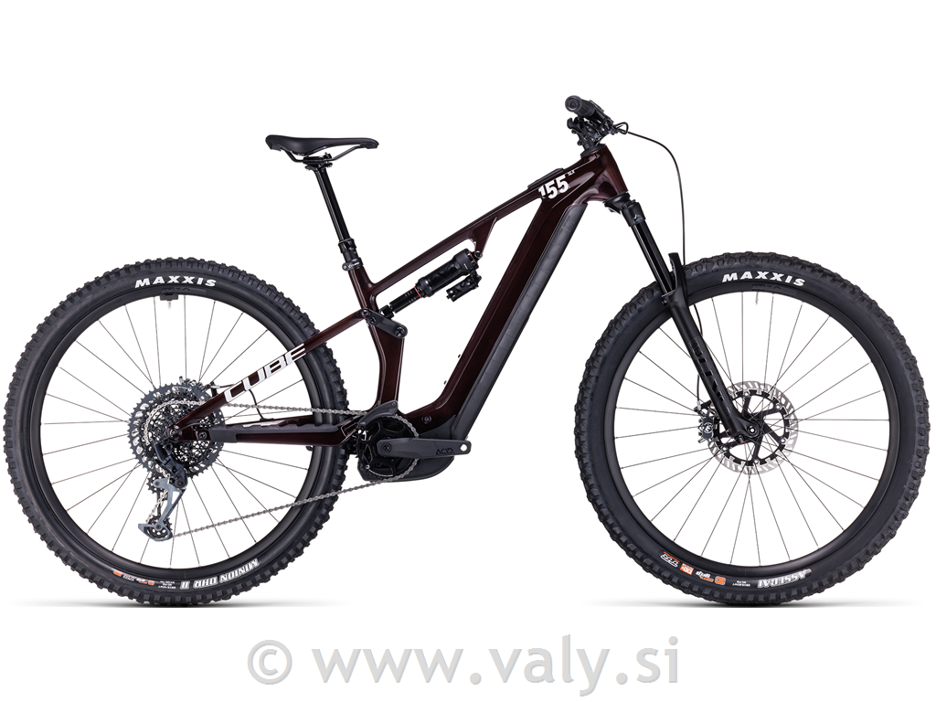 Cube kolo Stereo Hybrid ONE55 C:68X SLX 750 rdeča
