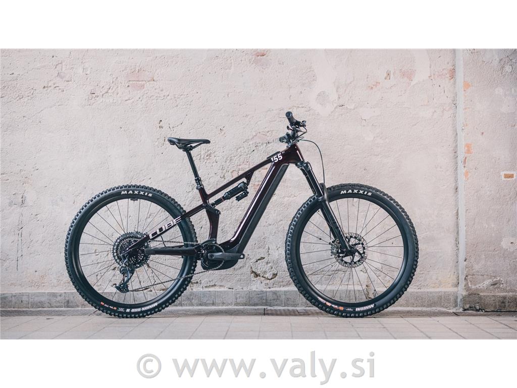 Cube kolo Stereo Hybrid ONE55 C:68X SLX 750 rdeča