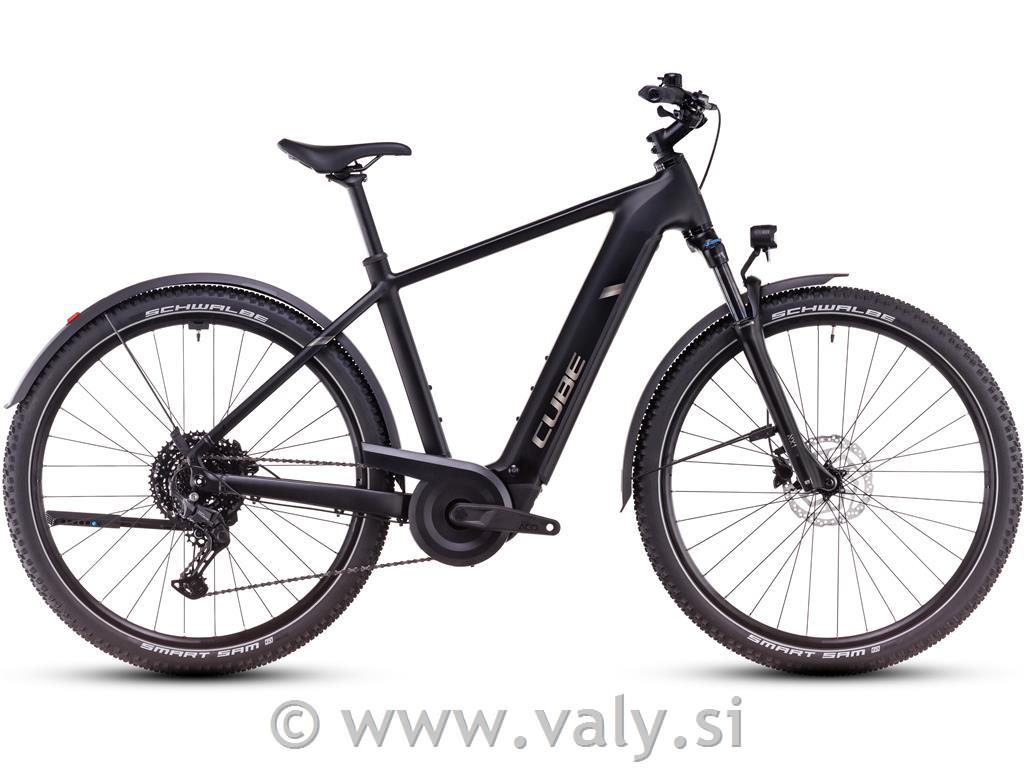 Cube električno kolo Nuride Hybrid Pro 800 črna