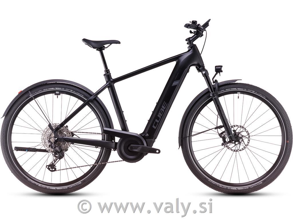 Cube električno kolo Nuride Hybrid SLX 800 allroad črna
