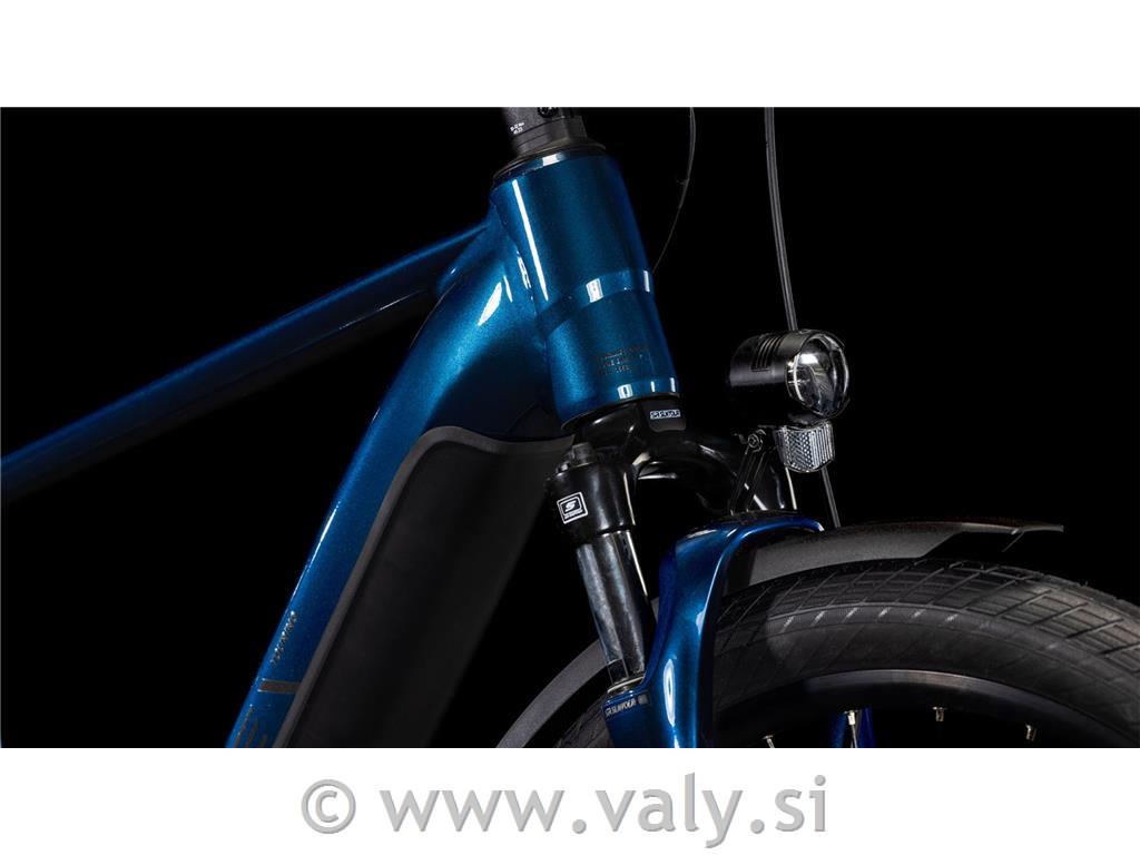 Cube električno kolo Touring Hybrid ONE 625 modra