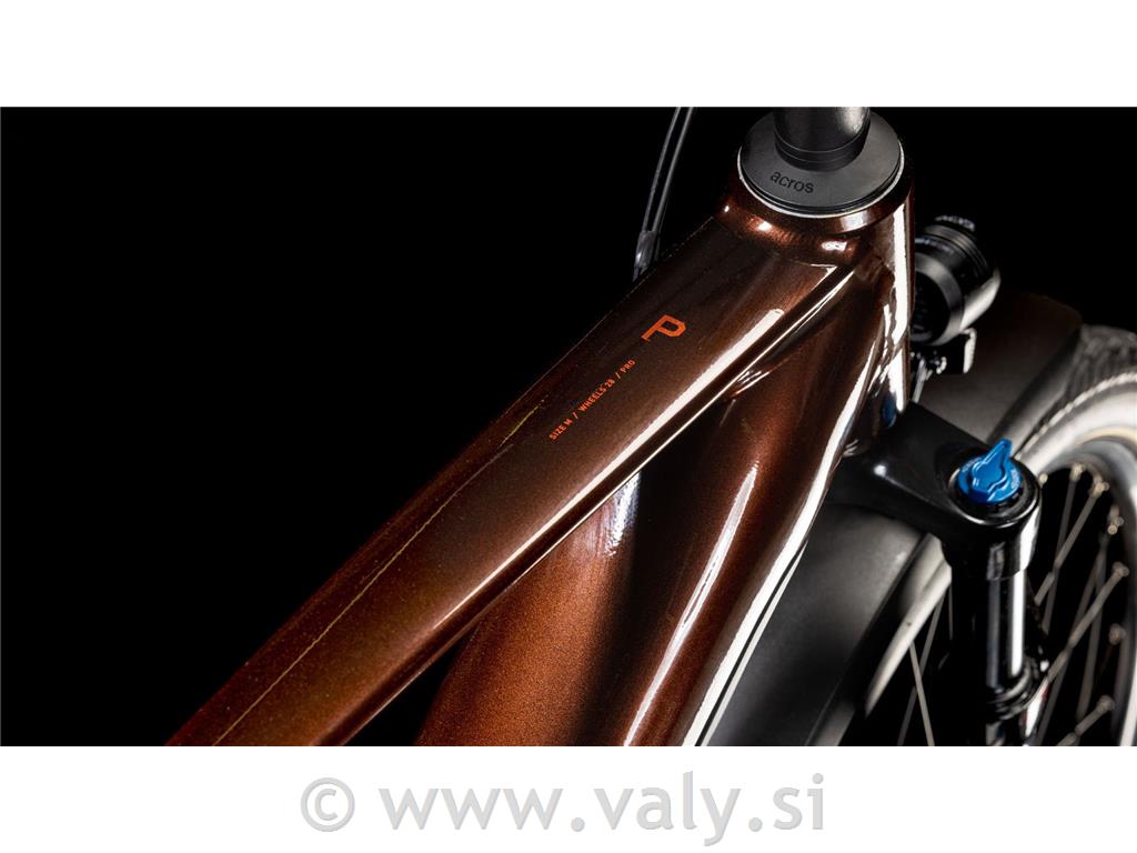 Cube električno kolo Touring Hybrid PRO 625 črna oranžna