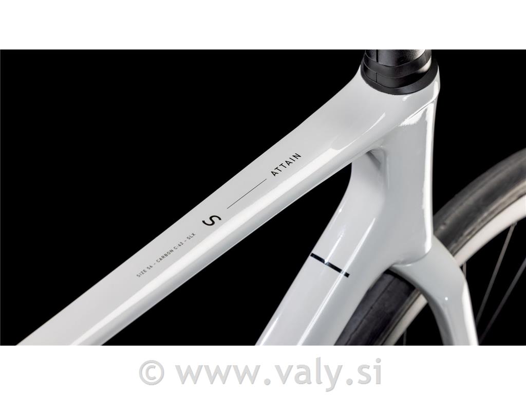 Cube cestno kolo Attain C:62 SLX bela "cotton`n`grey"