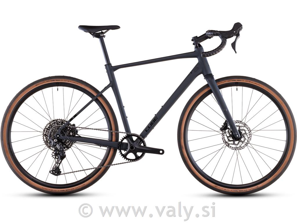 Cube gravel kolo Nuroad Pro siva - črna