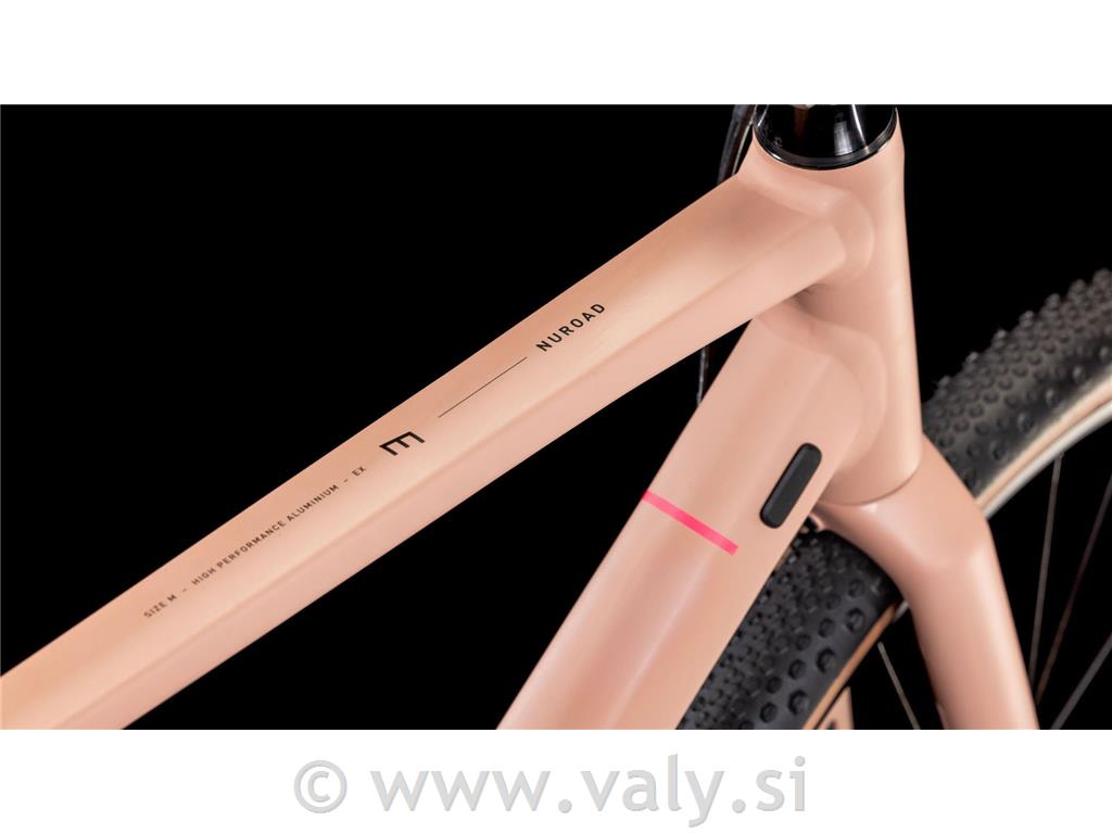 Cube gravel kolo Nuroad EX roza