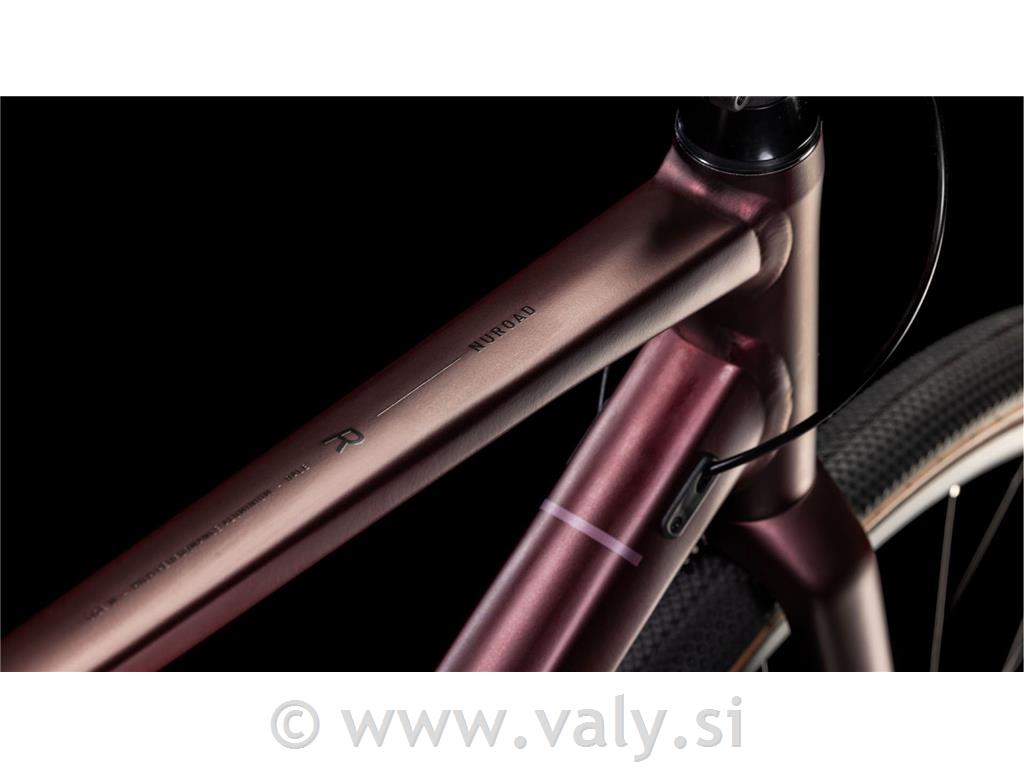 Cube gravel kolo Nuroad Race rubyred´n´gloss