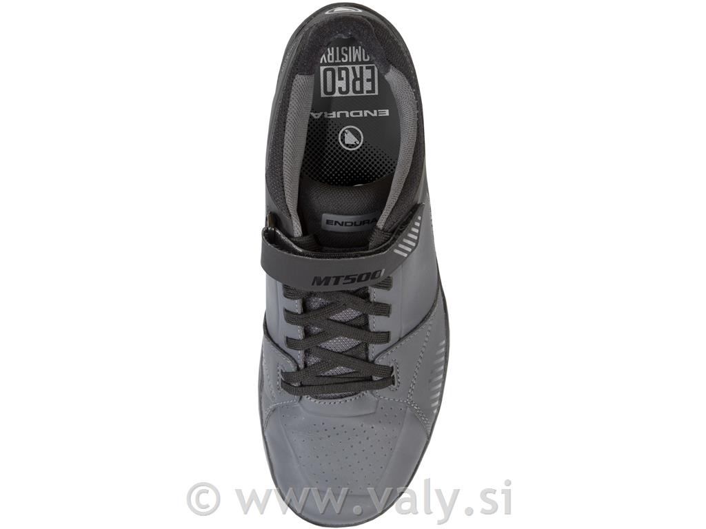 Endura flat čevlji MT500 Burner Flat Shoe črna siva
