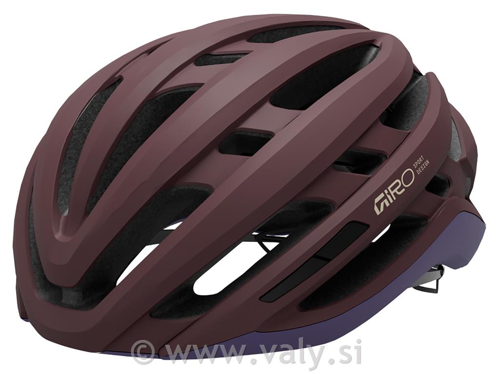 Giro čelada AGILIS MIPS rjava vijolična (matte dark maroon)