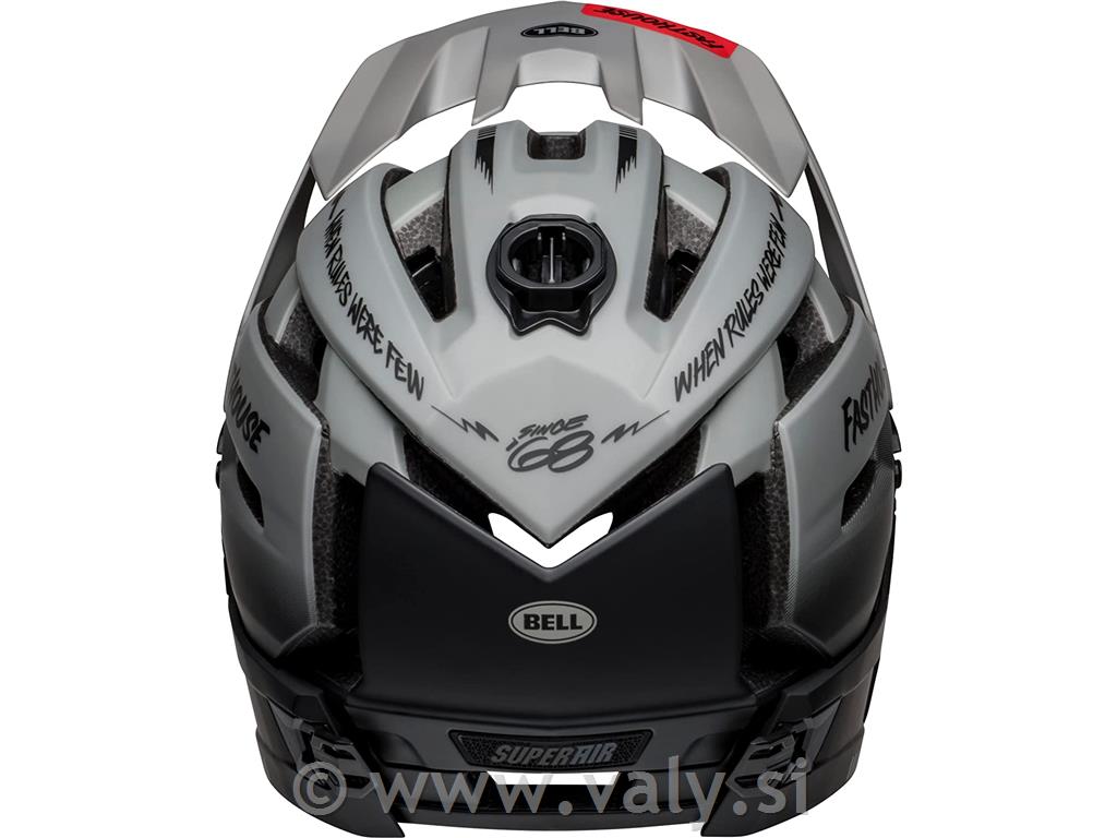 Bell čelada SUPER Air R Spherical Fasthouse črna siva