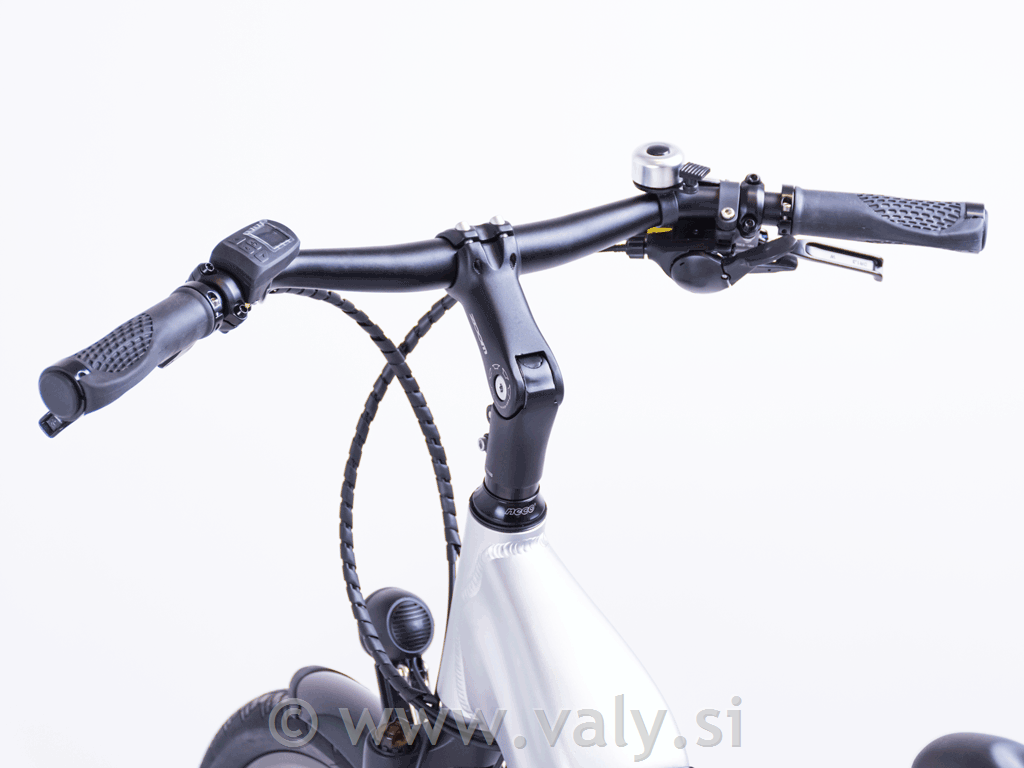 Econo žensko električno kolo ECONO Apes CITY 28'' EER4 siva
