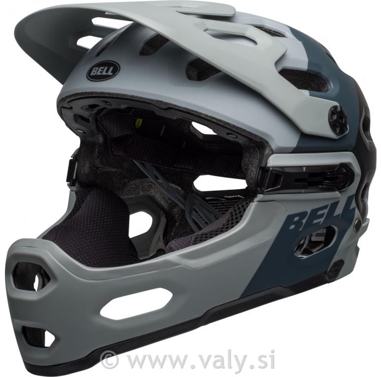 Bell čelada SUPER 3R Mips črna / siva