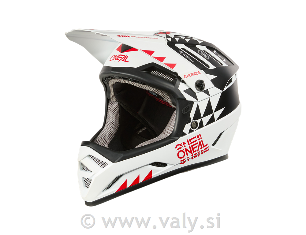 O`Neal čelada Backflip KNOX bela - črna