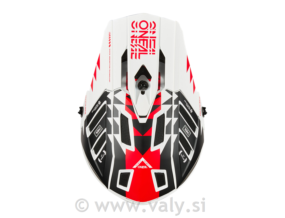 O`Neal čelada Backflip KNOX bela - črna