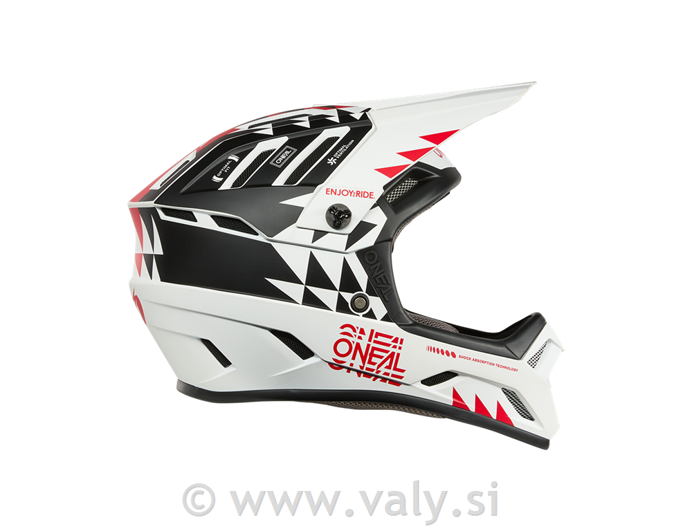 O`Neal čelada Backflip KNOX bela - črna