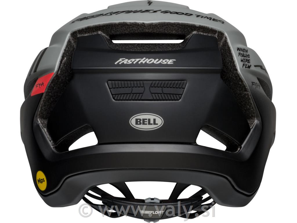 Bell čelada Bell 4Forty Air MIPS Fasthouse siva črna