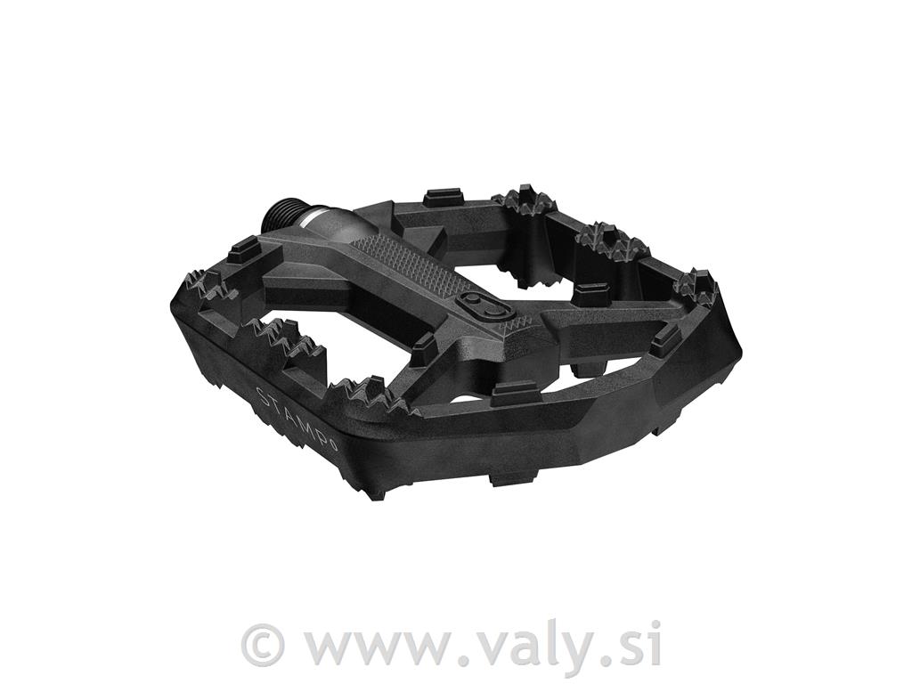 Crank Brothers flat pedala Stamp 0 small&large črna
