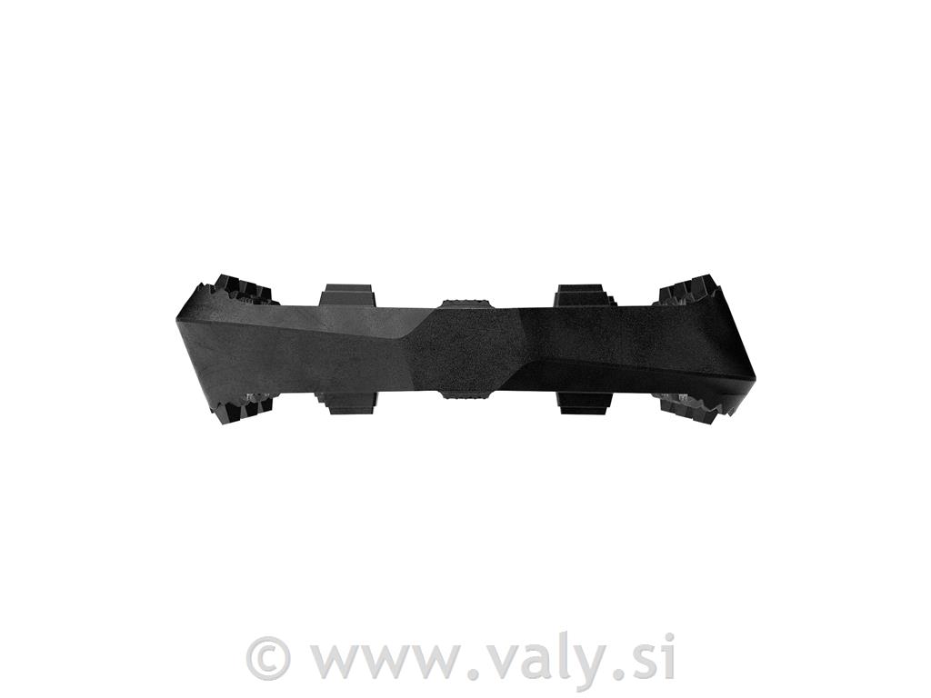 Crank Brothers flat pedala Stamp 0 small&large črna