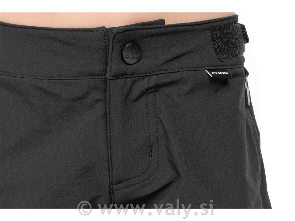 Cube otroške široke kolesarske hlače MTB BAGGY Short Rookie