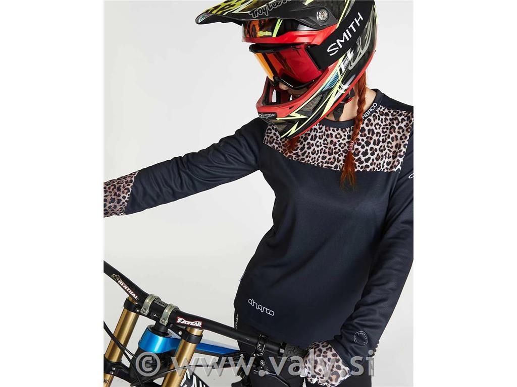 DHaRCO kolesarske rokavice Womens Gloves Leopard